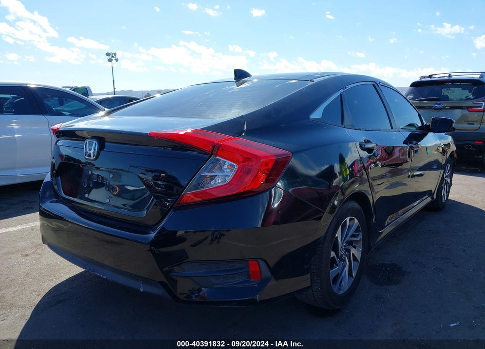 2018 HONDA CIVIC EX VIN: 2HGFC2F79JH583877