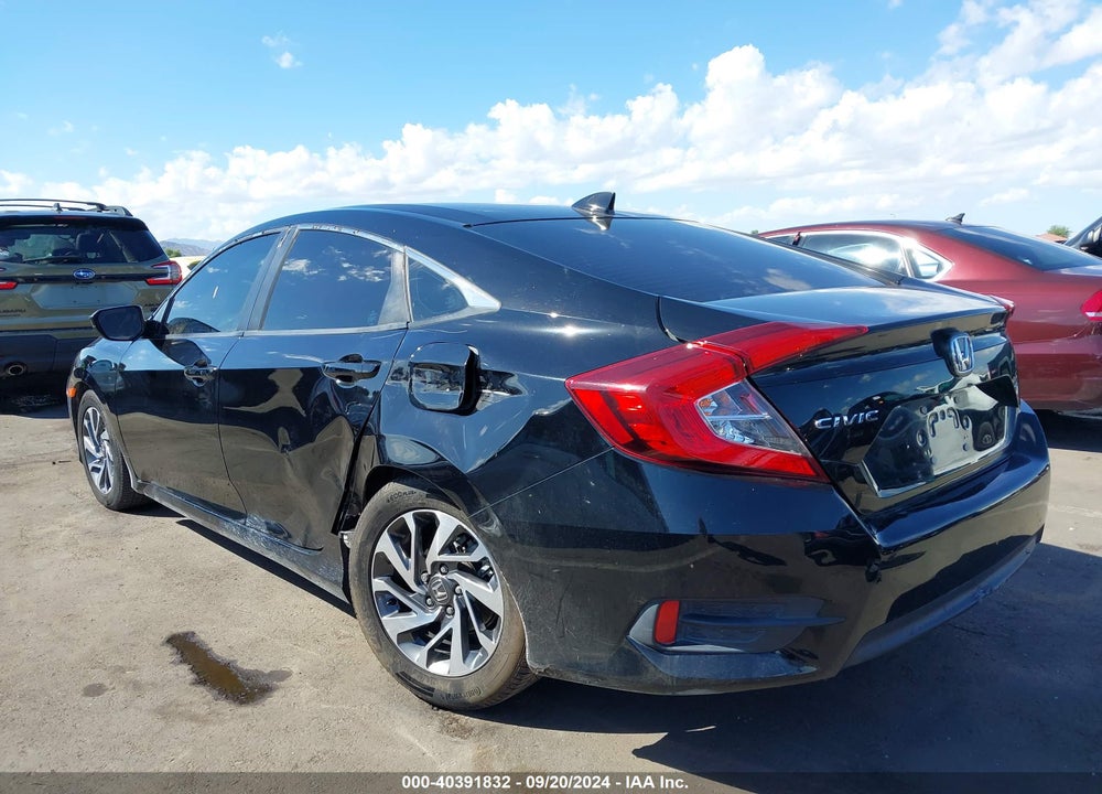 2018 HONDA CIVIC EX VIN: 2HGFC2F79JH583877