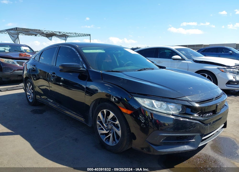 2018 HONDA CIVIC EX VIN: 2HGFC2F79JH583877