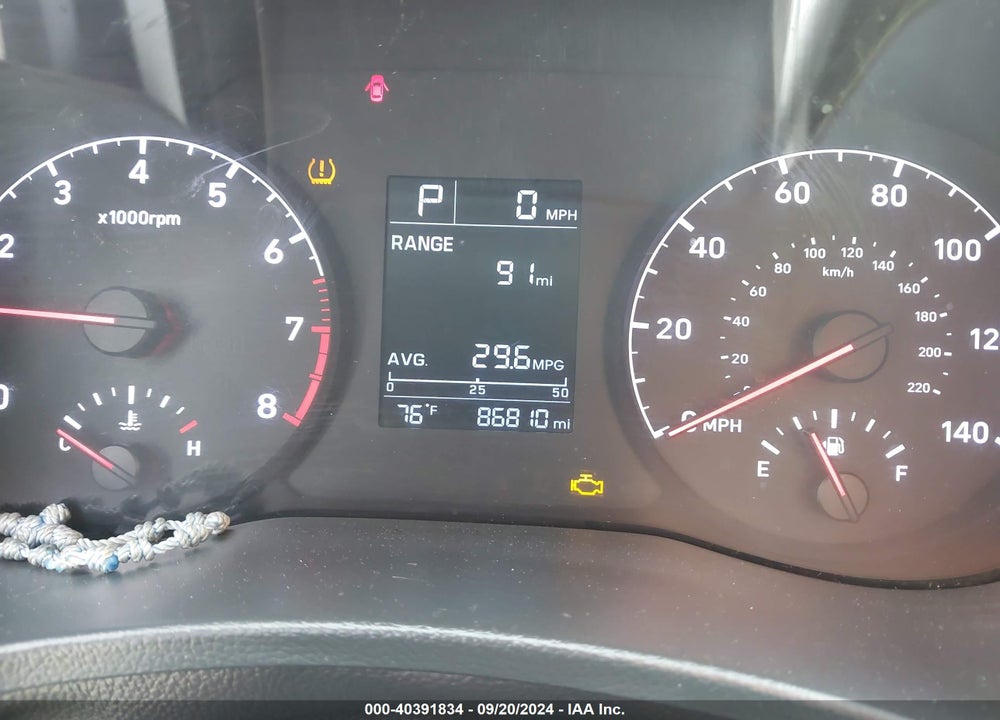 2019 HYUNDAI ACCENT SE VIN: 3KPC24A31KE070026