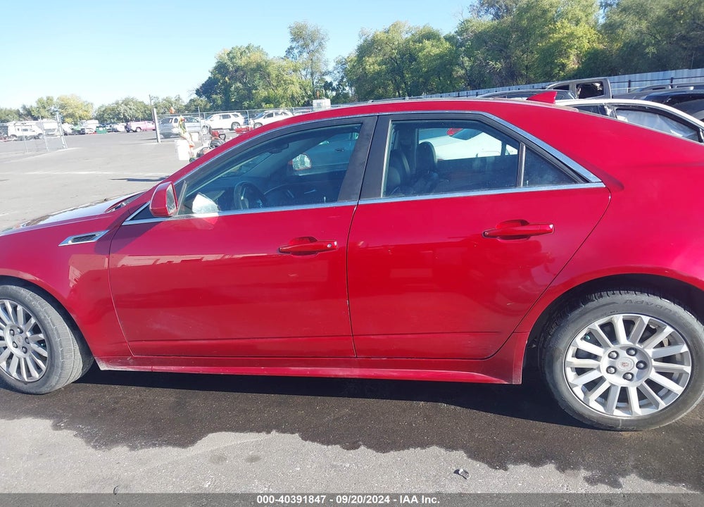 2011 CADILLAC CTS LUXURY VIN: 1G6DG5EY1B0105922