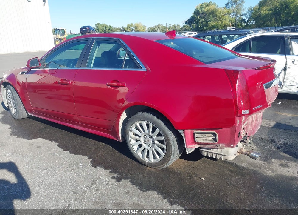 2011 CADILLAC CTS LUXURY VIN: 1G6DG5EY1B0105922