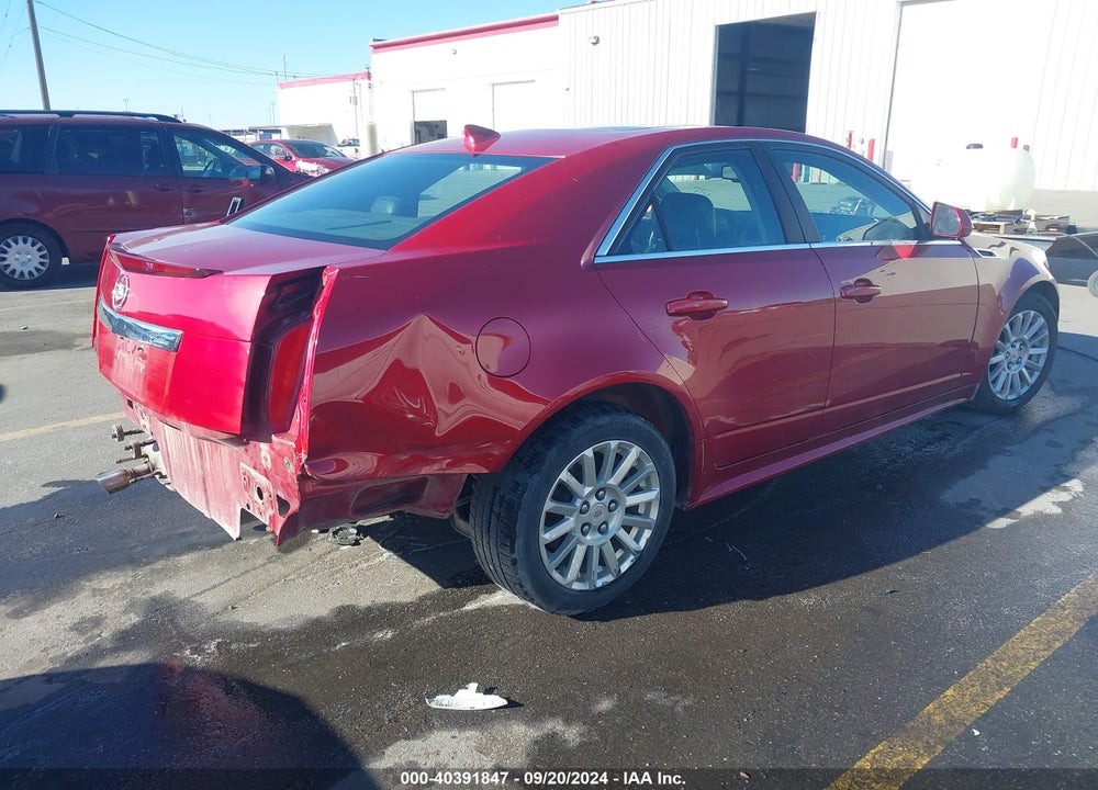 2011 CADILLAC CTS LUXURY VIN: 1G6DG5EY1B0105922