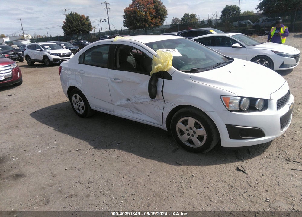 2013 CHEVROLET SONIC LS AUTO VIN: 1G1JA5SH0D4245597
