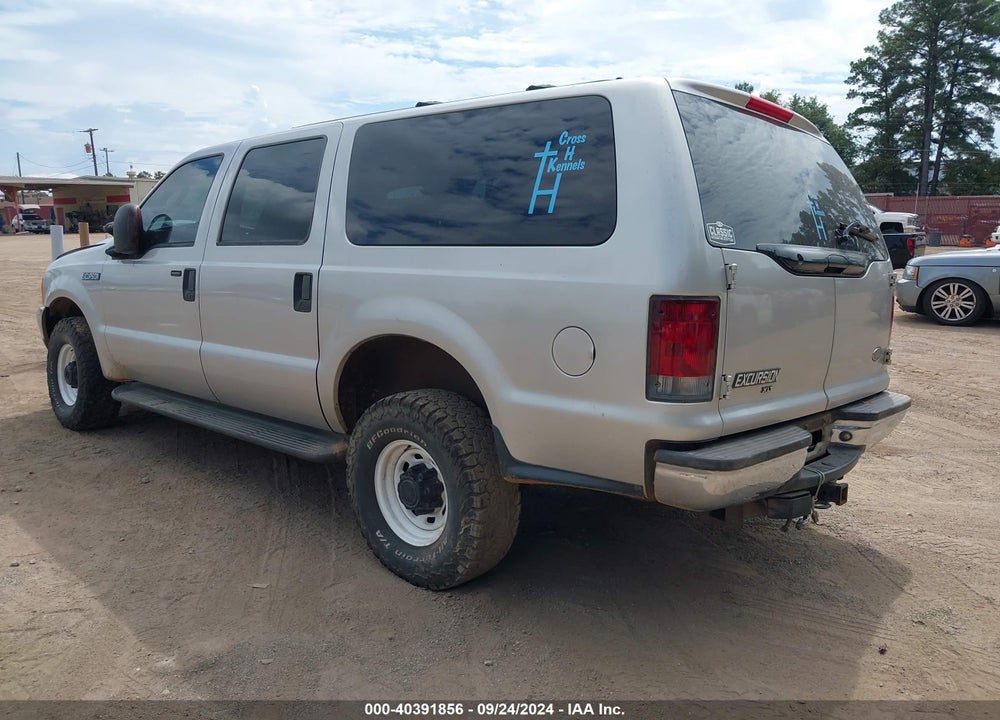 2004 FORD EXCURSION VIN: 1FMNU41L94EB58318