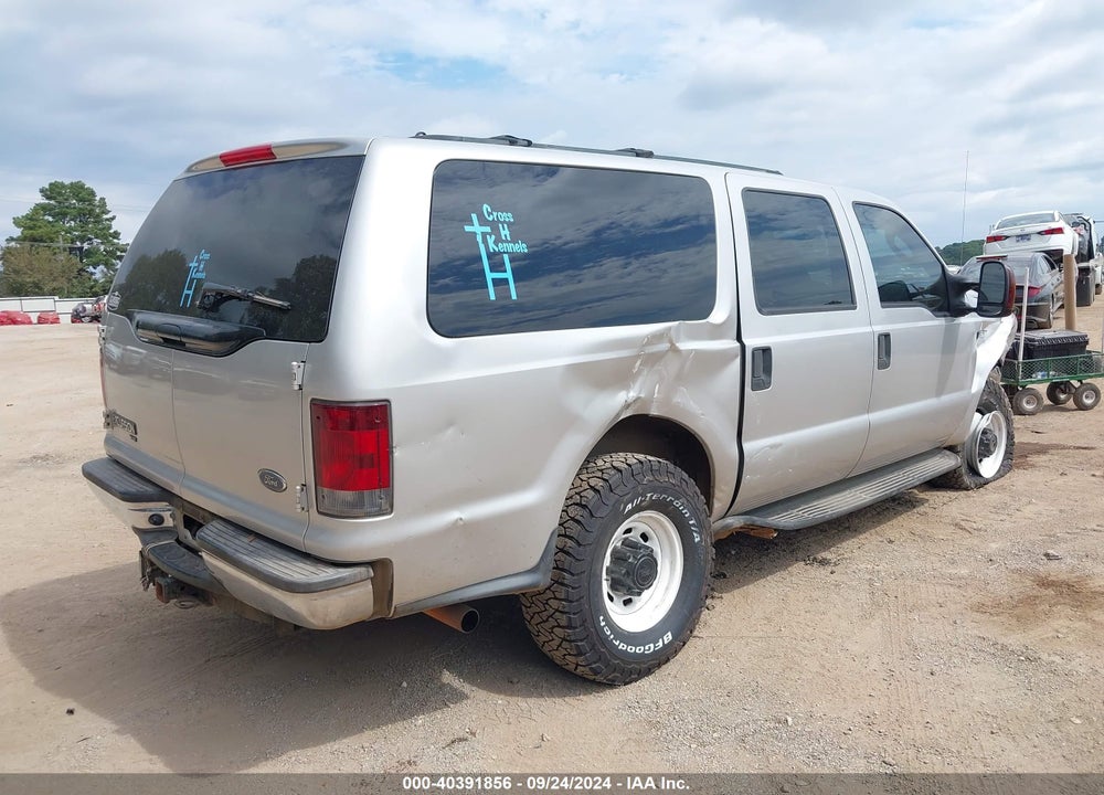 2004 FORD EXCURSION VIN: 1FMNU41L94EB58318