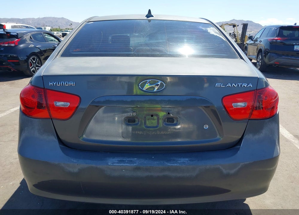 2009 HYUNDAI ELANTRA GLS VIN: KMHDU46D29U745907