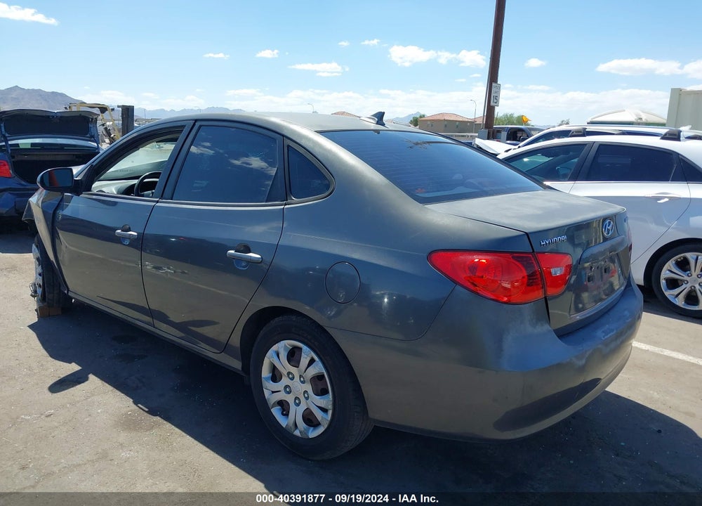 2009 HYUNDAI ELANTRA GLS VIN: KMHDU46D29U745907