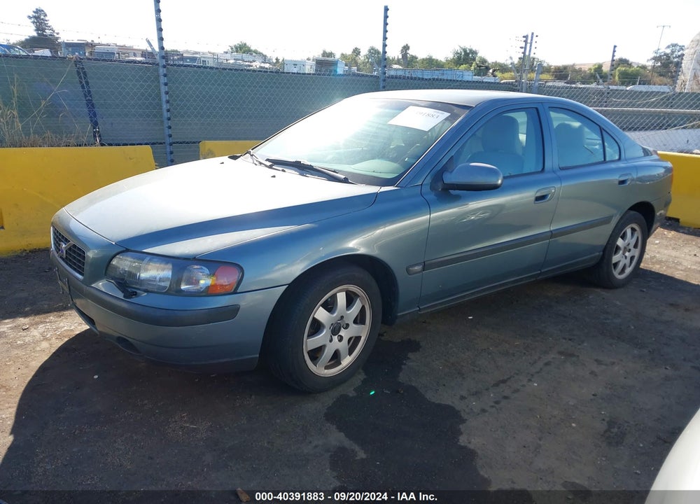 2002 VOLVO S60 AWD VIN: YV1RH58D022143326