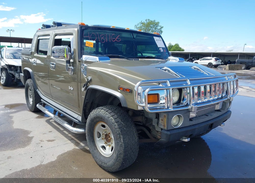 2006 HUMMER H2 SUT VIN: 5GRGN22U96H112736
