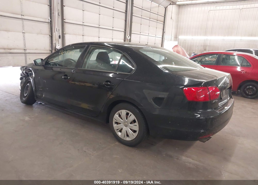 2012 VOLKSWAGEN JETTA 2.0L S VIN: 3VW1K7AJ7CM336953