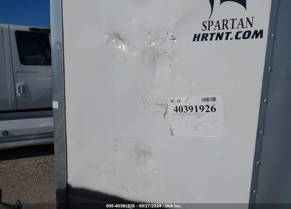 2021 SPARTAN CARGO TRAILER VIN: 50XBE1425MA021232