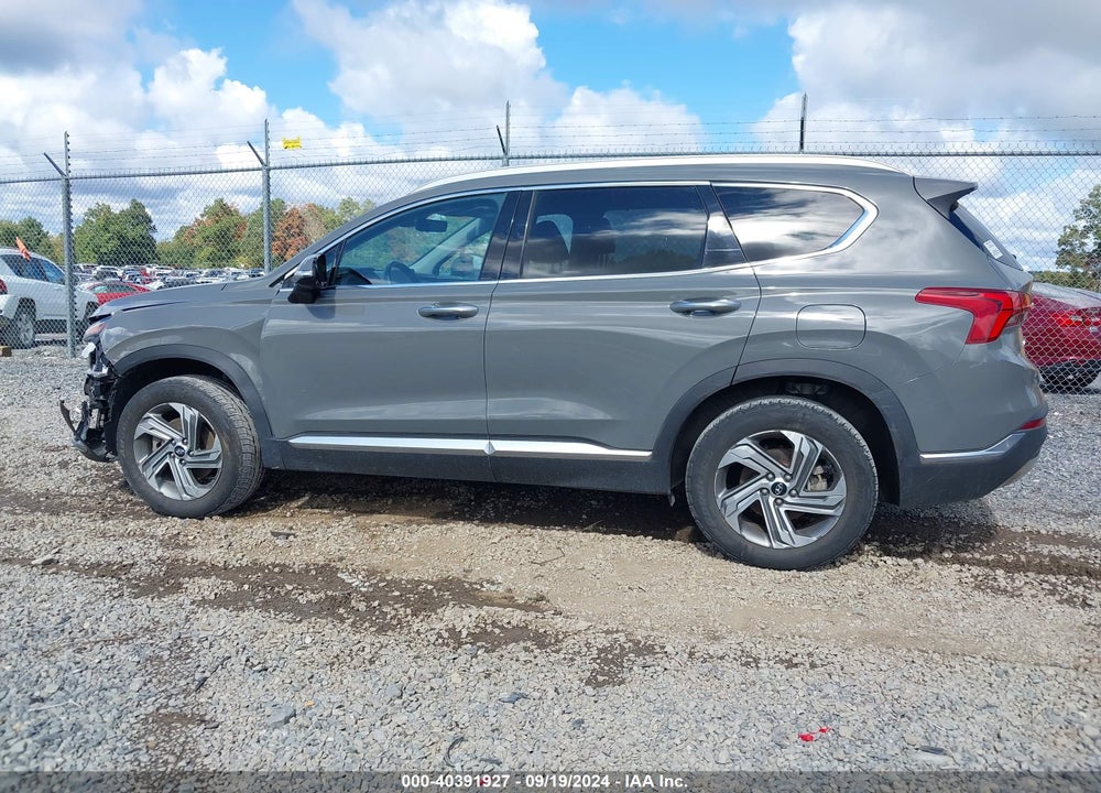 2021 HYUNDAI SANTA FE SEL VIN: 5NMS3DAJ7MH311557