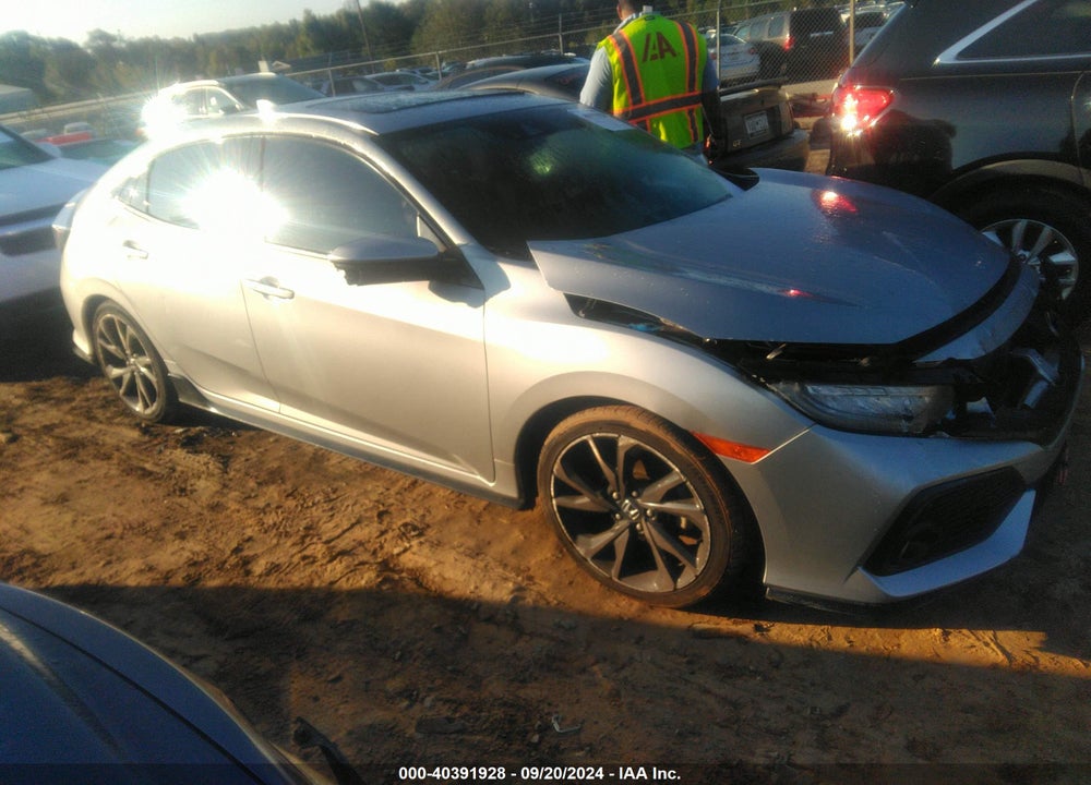 2018 HONDA CIVIC SPORT TOURING VIN: SHHFK7H91JU222421
