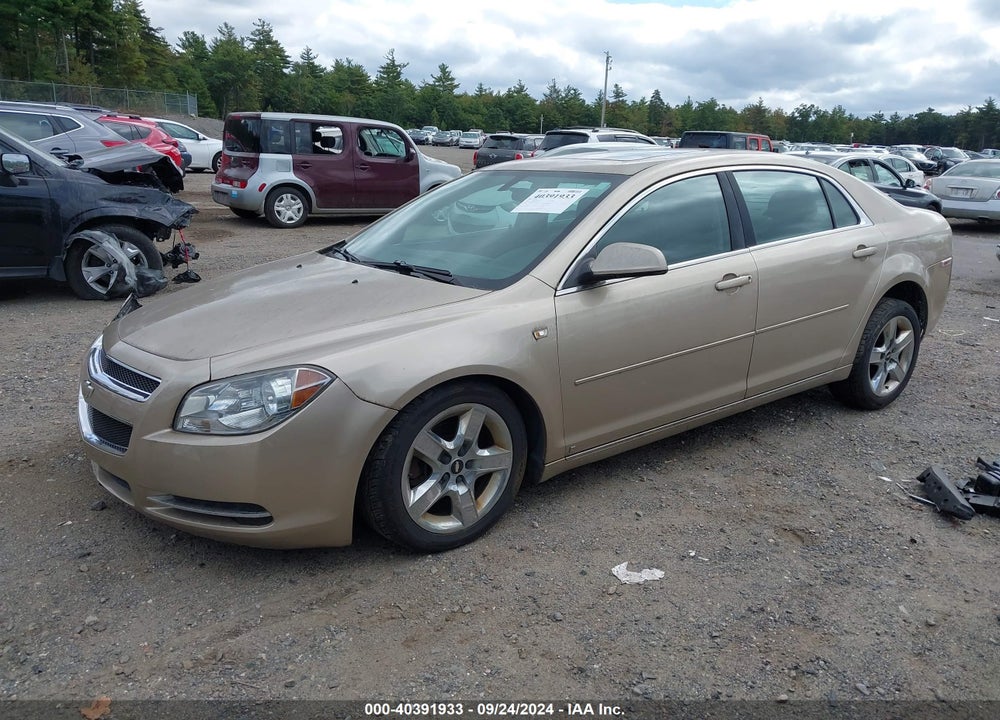 2008 CHEVROLET MALIBU LT VIN: 1G1ZH57B88F235851