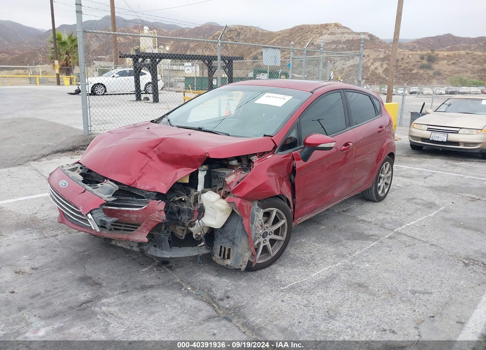 2014 FORD FIESTA SE VIN: 3FADP4EJ5EM235607