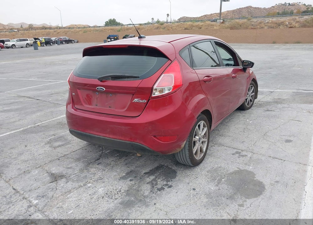 2014 FORD FIESTA SE VIN: 3FADP4EJ5EM235607
