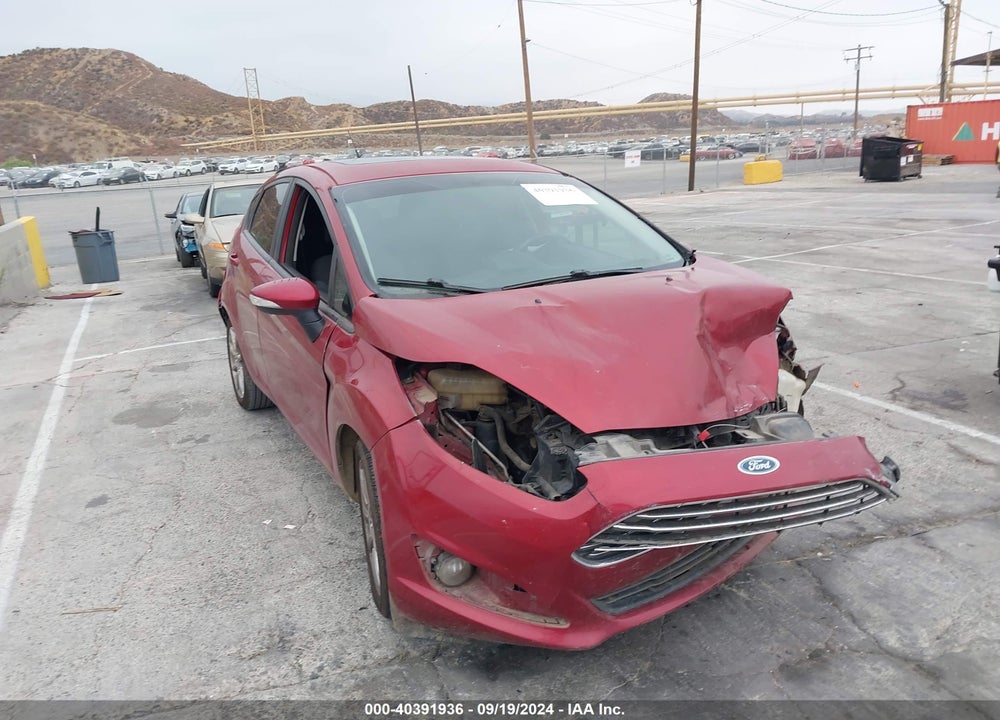2014 FORD FIESTA SE VIN: 3FADP4EJ5EM235607