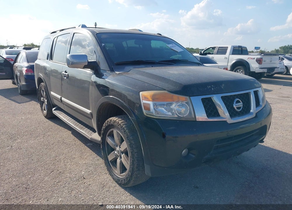 2011 NISSAN ARMADA PLATINUM VIN: 5N1BA0NF9BN606482