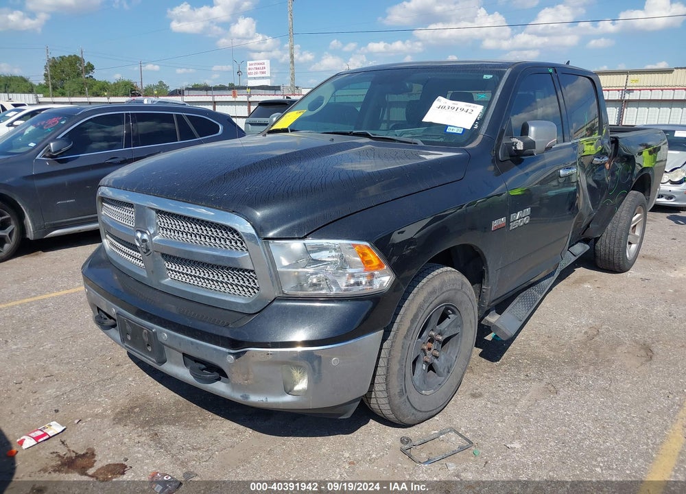 2017 RAM 1500 LONE STAR SILVER 4X4 5'7 BOX VIN: 1C6RR7LT7HS818862