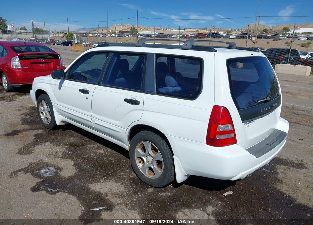 2003 SUBARU FORESTER XS VIN: JF1SG65673H700453