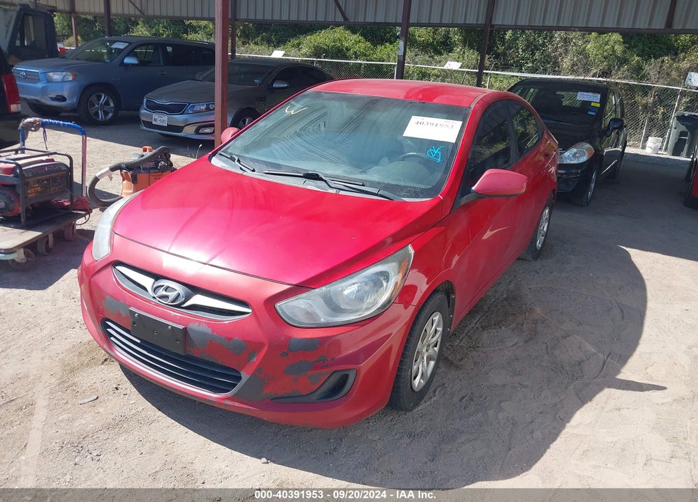 2013 HYUNDAI ACCENT GLS VIN: KMHCT4AE5DU303761