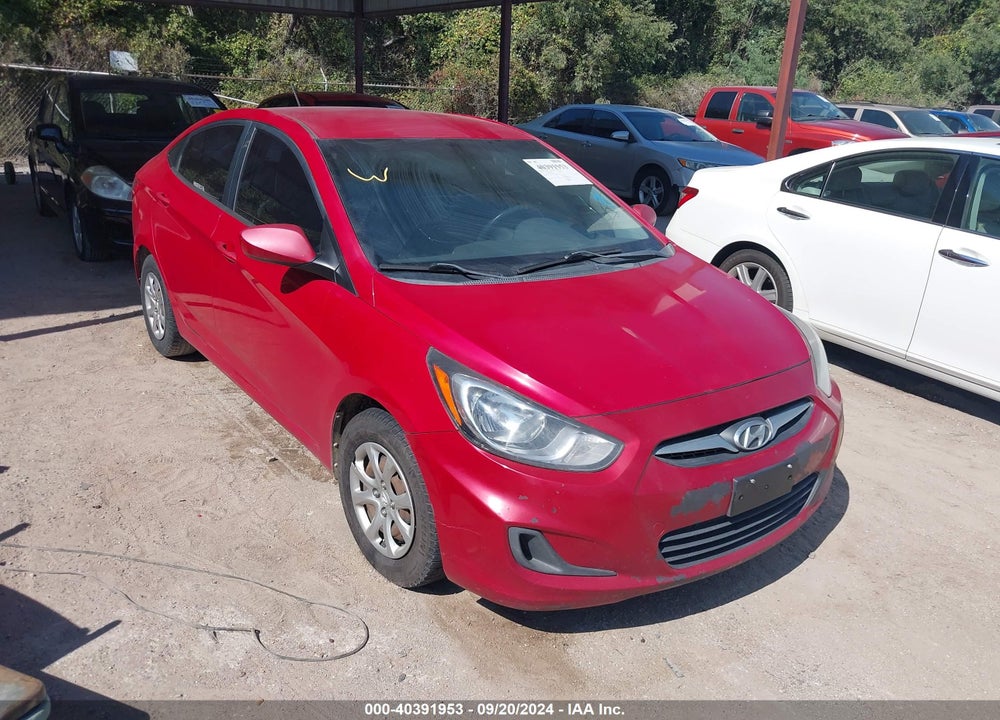 2013 HYUNDAI ACCENT GLS VIN: KMHCT4AE5DU303761