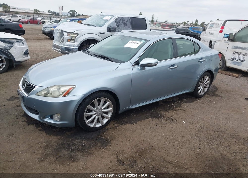 2010 LEXUS IS 250 VIN: JTHBF5C25A5124947