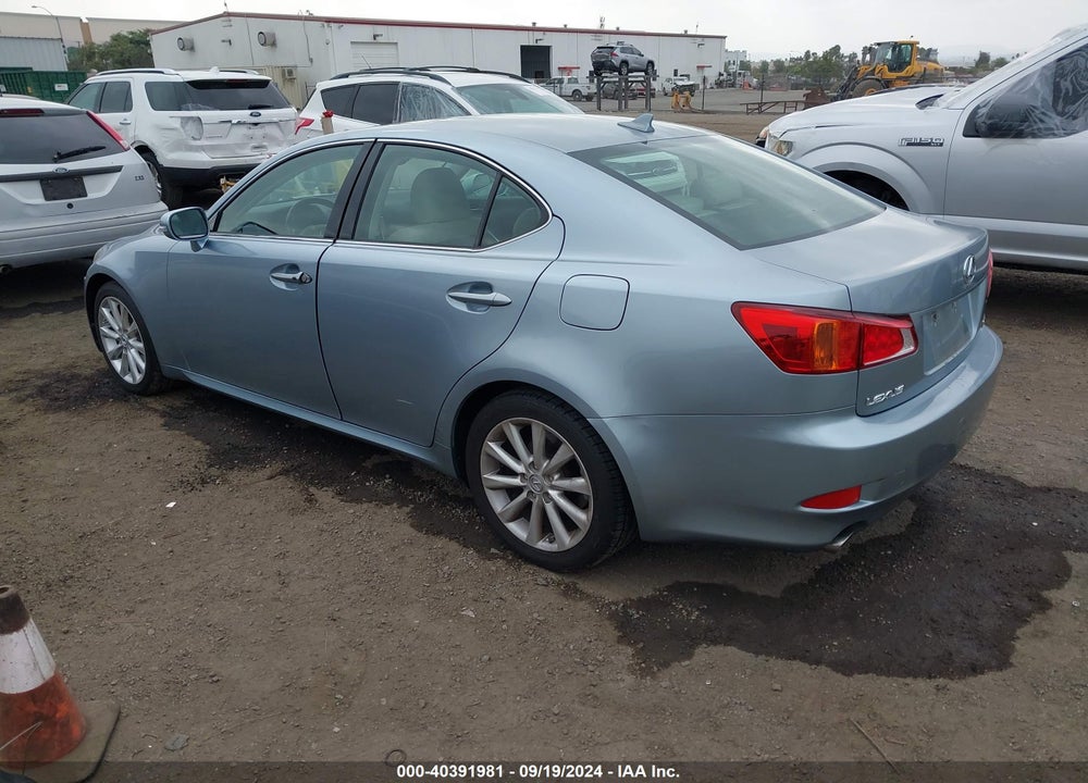 2010 LEXUS IS 250 VIN: JTHBF5C25A5124947