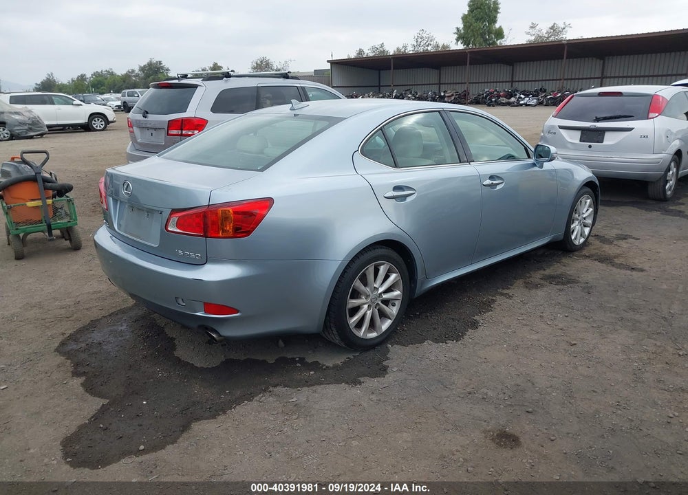 2010 LEXUS IS 250 VIN: JTHBF5C25A5124947