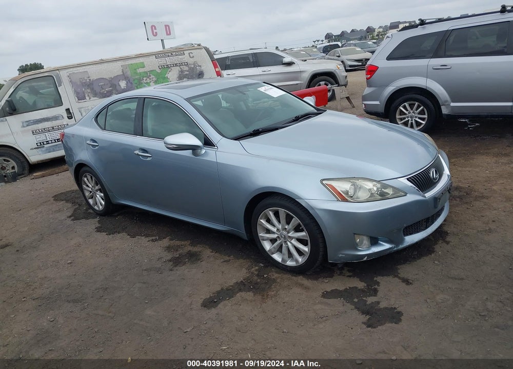 2010 LEXUS IS 250 VIN: JTHBF5C25A5124947