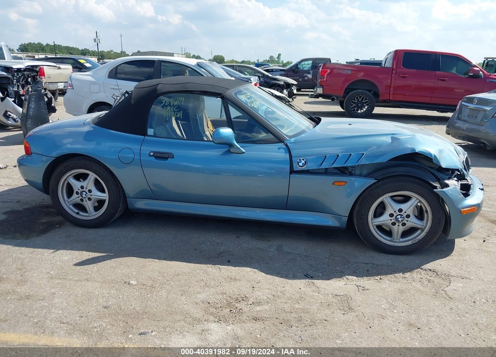 1997 BMW Z3 1.9L ROADSTER VIN: 4USCH7326VLB79627