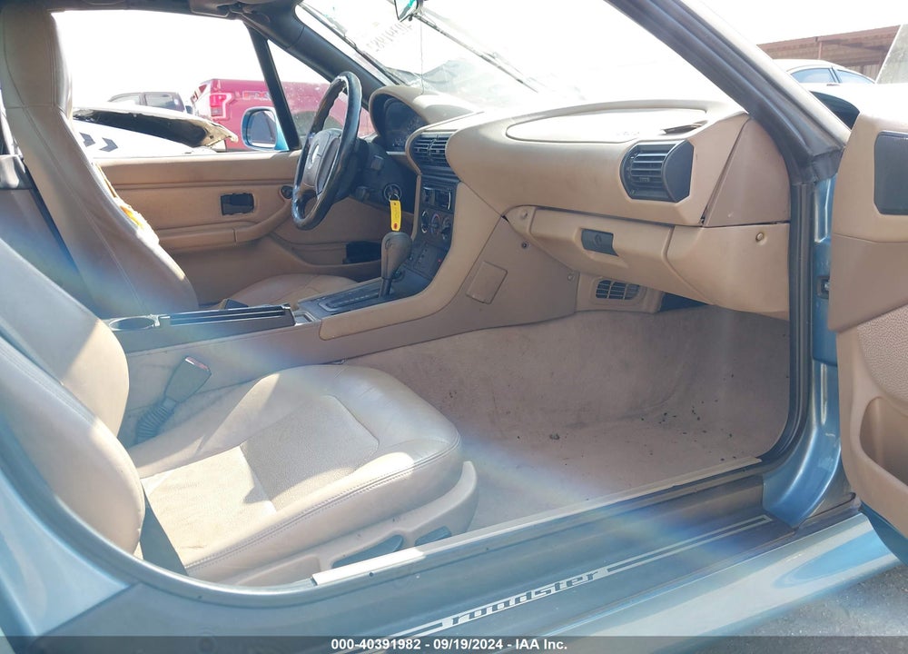 1997 BMW Z3 1.9L ROADSTER VIN: 4USCH7326VLB79627