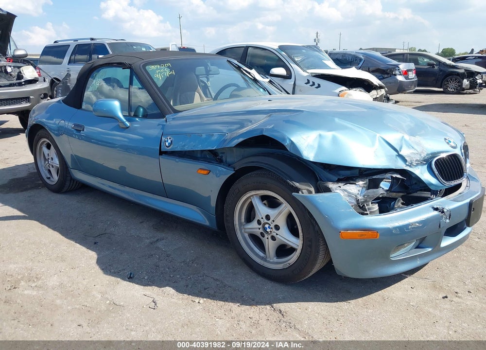 1997 BMW Z3 1.9L ROADSTER VIN: 4USCH7326VLB79627