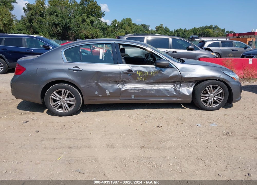 2012 INFINITI G37X VIN: JN1CV6AR7CM680882