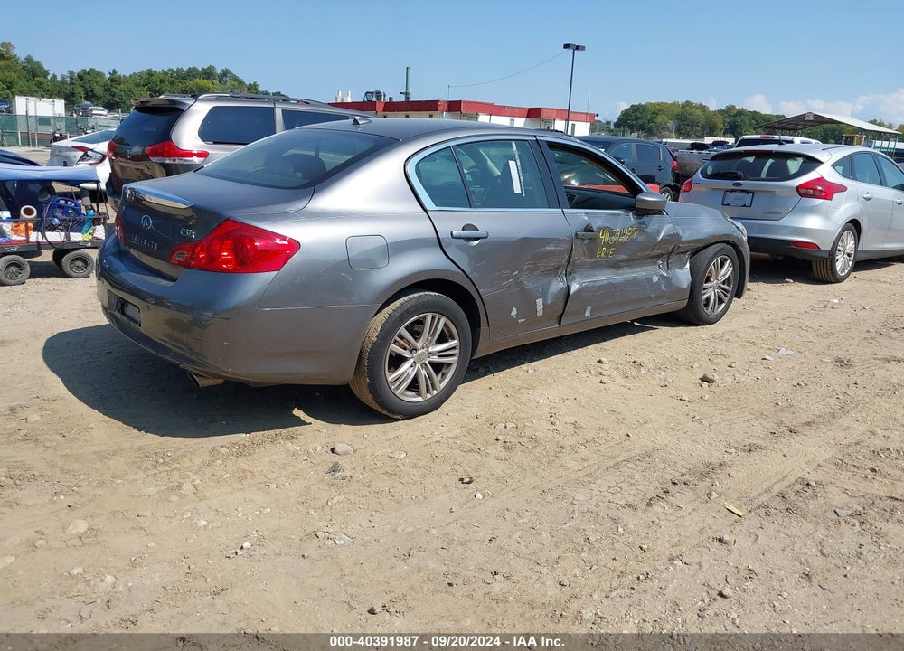 2012 INFINITI G37X VIN: JN1CV6AR7CM680882