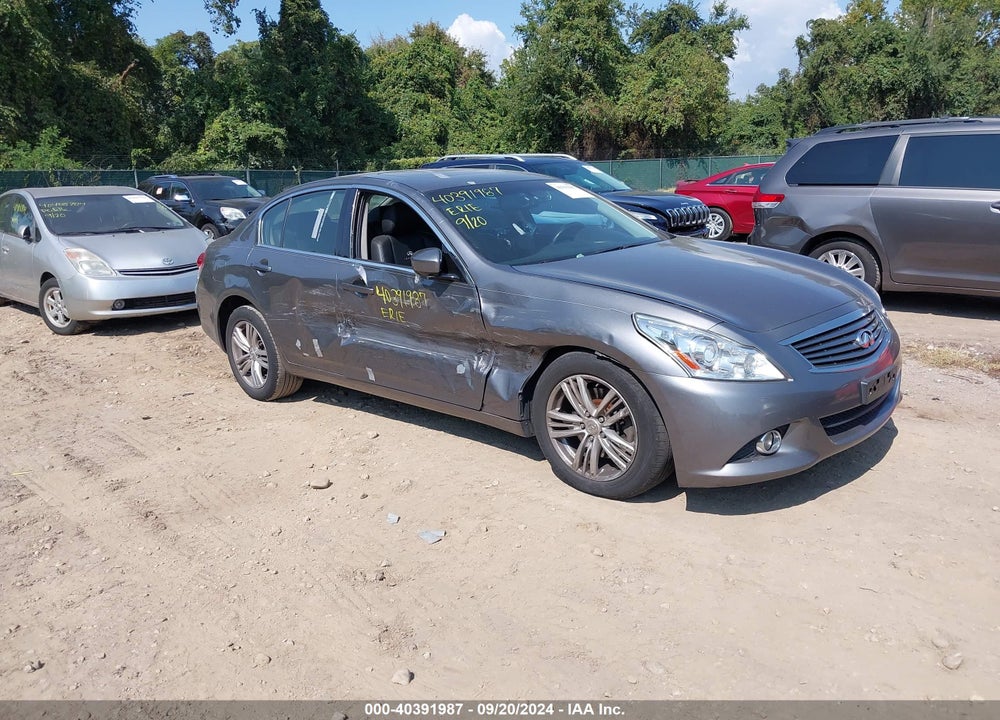 2012 INFINITI G37X VIN: JN1CV6AR7CM680882