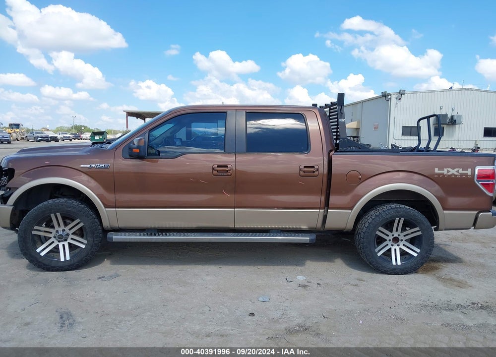 2011 FORD F-150 LARIAT VIN: 1FTFW1EF7BKD03392