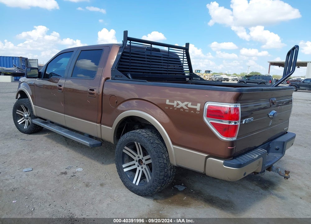 2011 FORD F-150 LARIAT VIN: 1FTFW1EF7BKD03392