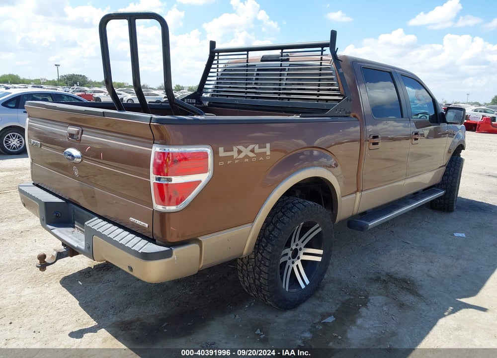 2011 FORD F-150 LARIAT VIN: 1FTFW1EF7BKD03392