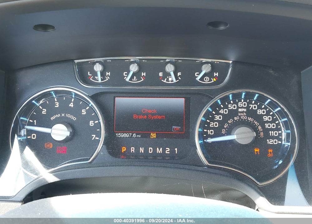 2011 FORD F-150 LARIAT VIN: 1FTFW1EF7BKD03392