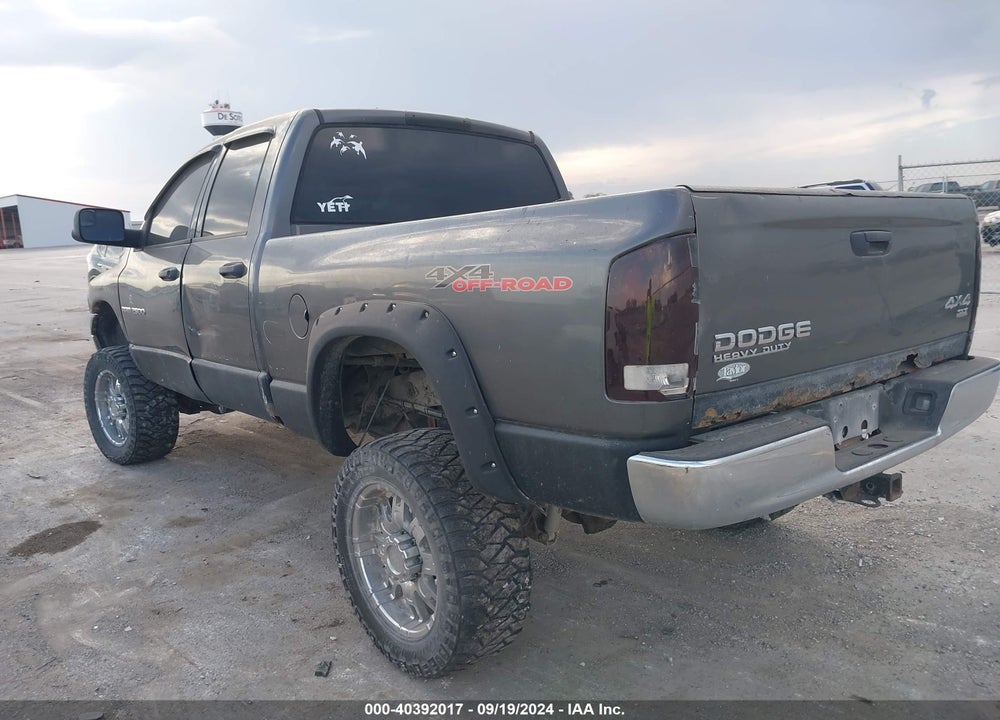 2004 DODGE RAM 2500 SLT/LARAMIE VIN: 3D7KU28D64G160598