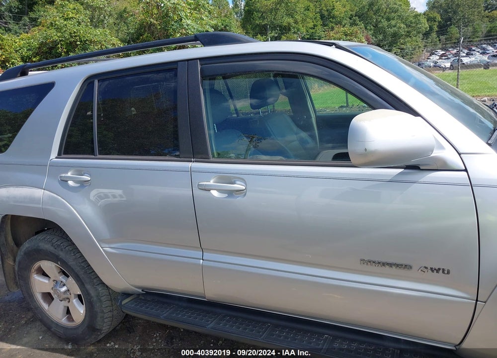 2005 TOYOTA 4RUNNER LIMITED V6 VIN: JTEBU17R058034919