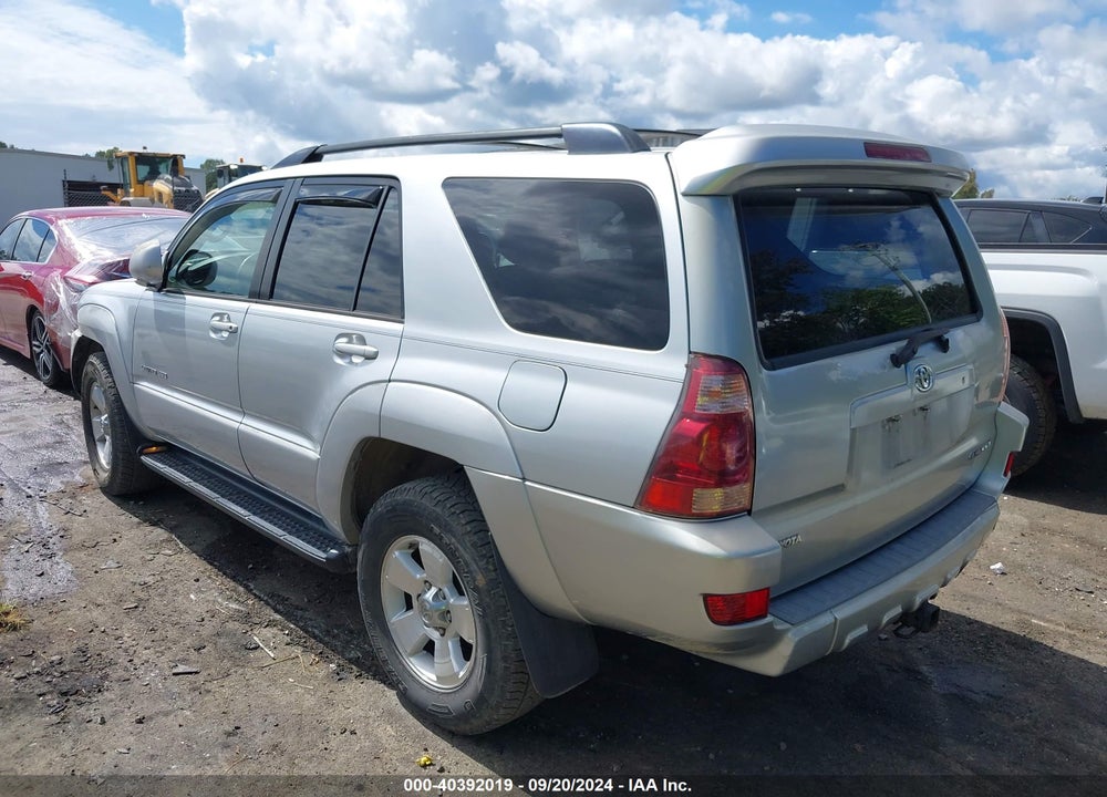 2005 TOYOTA 4RUNNER LIMITED V6 VIN: JTEBU17R058034919