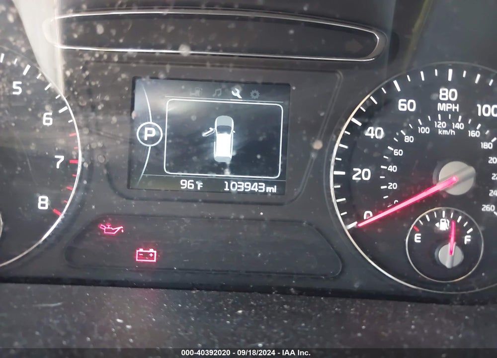 2018 KIA SORENTO 2.4L LX VIN: 5XYPG4A33JG349577