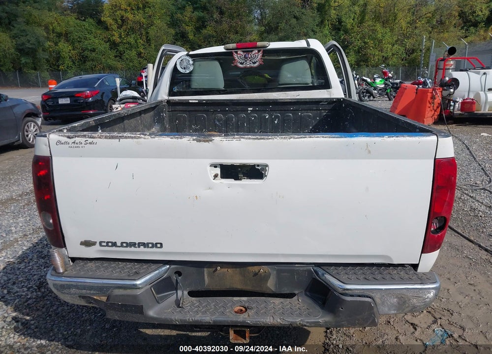 2008 CHEVROLET COLORADO WORK TRUCK VIN: 1GCDT149188218937