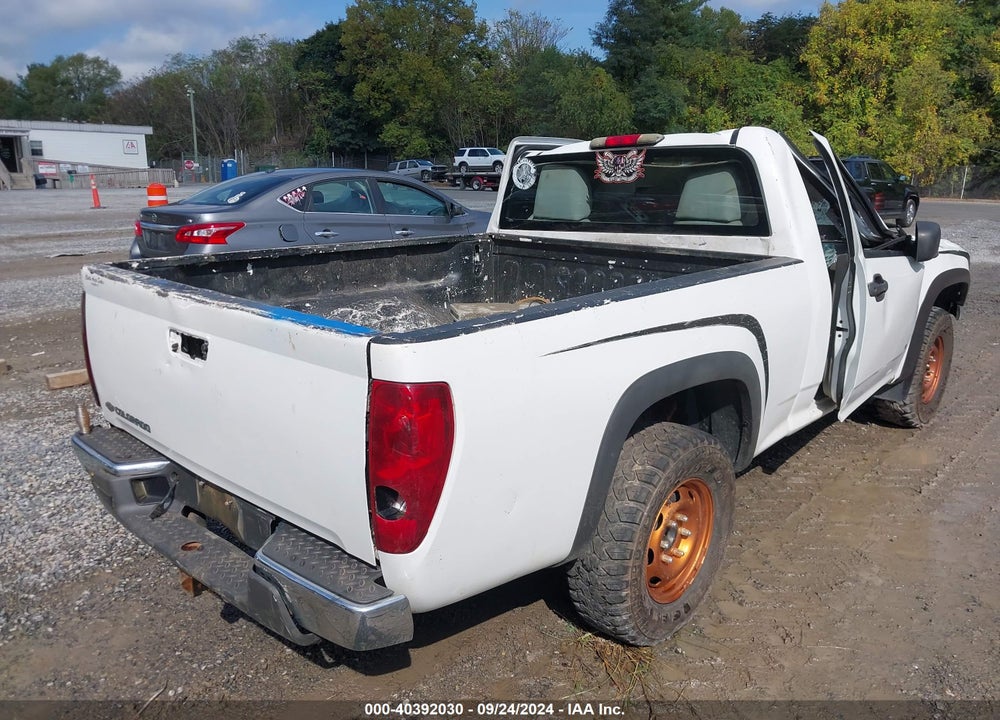 2008 CHEVROLET COLORADO WORK TRUCK VIN: 1GCDT149188218937