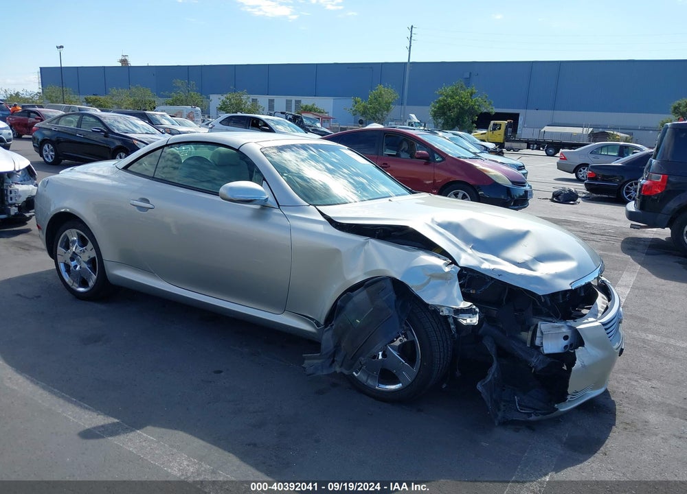 2005 LEXUS SC 430 VIN: JTHFN48Y650065535