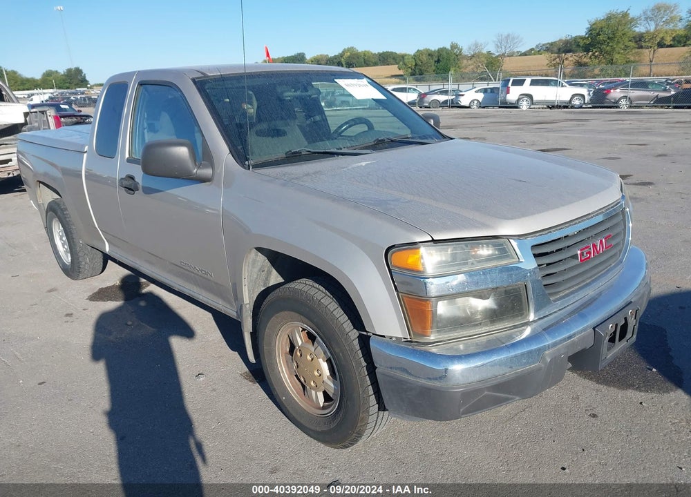 2005 GMC CANYON SLE VIN: 1GTCS196958137550