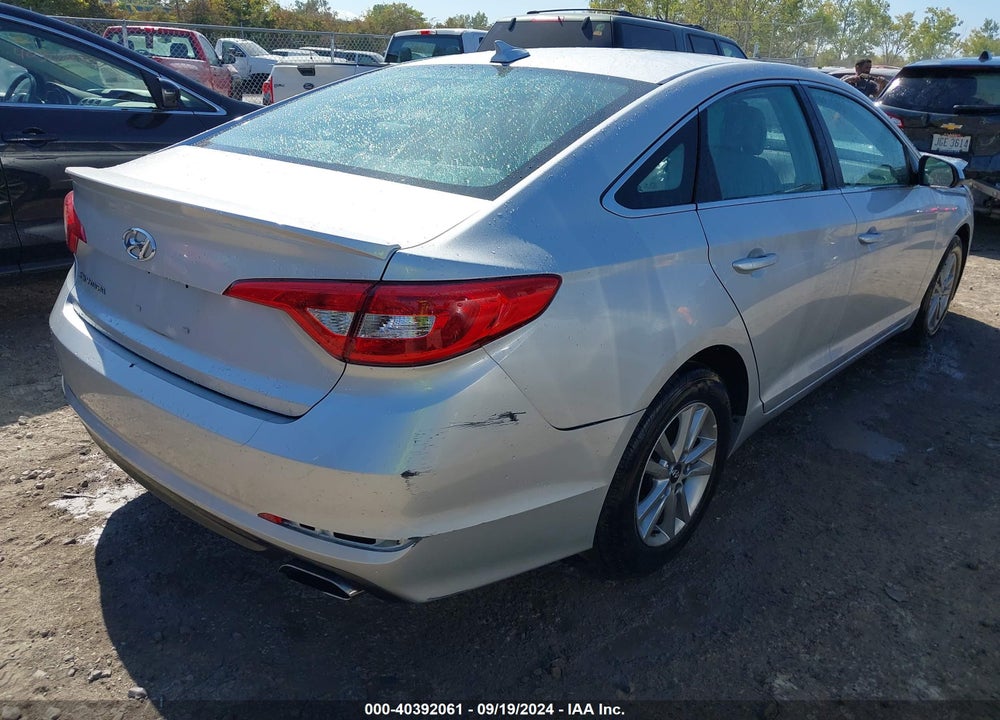 2016 HYUNDAI SONATA SE VIN: 5NPE24AF2GH369966